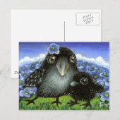Mutter und Baby Postkarte (Vorne/Hinten)