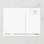 Mutter und Baby Postkarte (Rückseite)