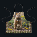 Mutter und Baby Quokka, Kinder vollwertige Schürze<br><div class="desc">Bilder ist eine Mutter Quokka mit ihrem Baby</div>