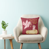 Mutter und Baby Red Bird Kissen (Stuhl )