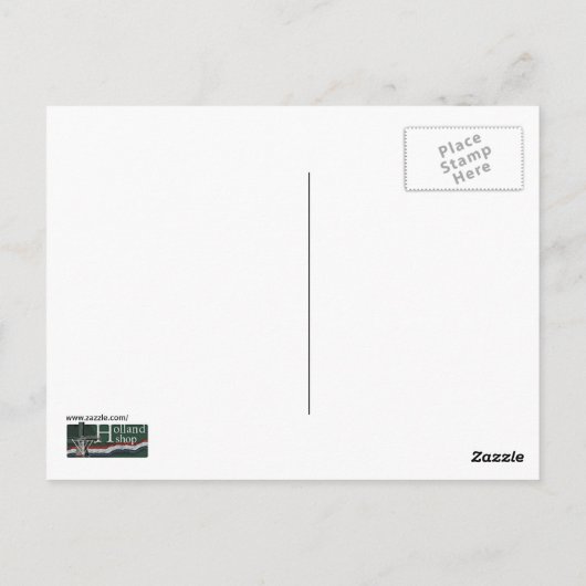 Mutter und Baby Sheep Spring PostCard Postkarte (Rückseite)