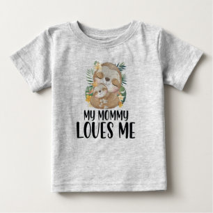 Mutter und Baby Sloths Meine Mami Lieben Me Tropic T-shirt