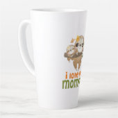 Mutter- und Baby-Slots auf einer Zweig-I-Liebe Milchtasse (Linke Ecke)