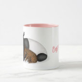 Mutter und Baby Tapir "Best mum ever" Tasse (Zentrum)