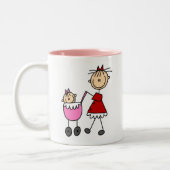 Mutter und Baby Tasse (Links)