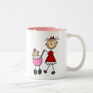 Mutter und Baby Tasse