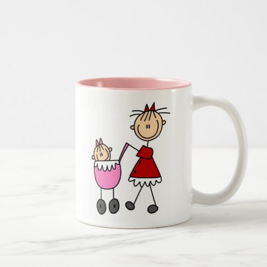 Mutter und Baby Tasse (Rechts)