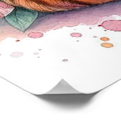 Mutter und Baby-Tiger Poster (Ecke)