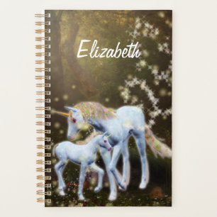 Mutter und Baby Unicorn Planer