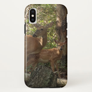 Mutter und Babyhirsch im Shenandoah-Nationalpark Case-Mate iPhone Hülle
