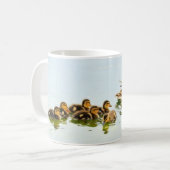 Mutter und Ducklings Kaffeetasse (Vorderseite Links)