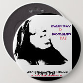 MUTTER UND FRAUEN, DIE ÜBERLEBEN MASTERN BUTTON (Vorne & Hinten)