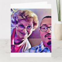 Mutter und ich Muttertag 2017 Alter 84 und 64 Kart