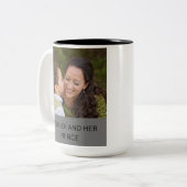 MUTTER UND IHR PRINZ ZWEIFARBIGE TASSE (Vorderseite Links)