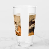 Mutter und ihre Kätzchen Glas (Links)
