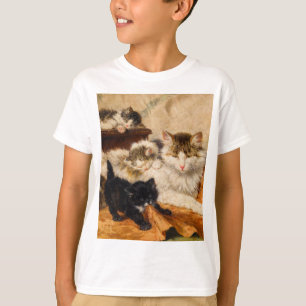 Mutter und ihre Kätzchen T-Shirt