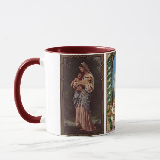 Mutter und Jesus-Tasse Tasse (Links)