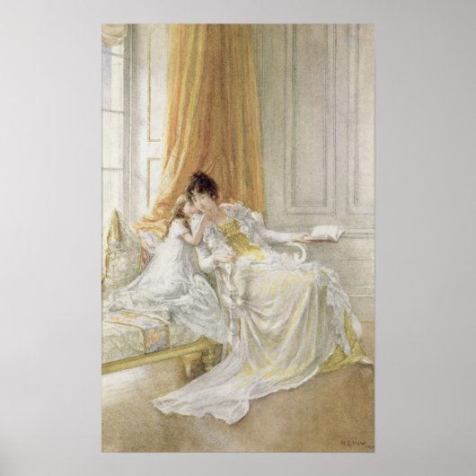 Mutter und Kind, 1864 Poster (Vorne)