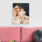 Mutter und Kind, 1890er Leinwanddruck (Insitu (Wohnzimmer))