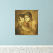 Mutter und Kind, 1893 Leinwanddruck (Insitu (Holzboden))