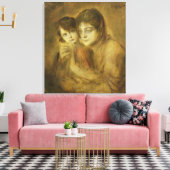 Mutter und Kind, 1893 Leinwanddruck (Insitu (Wohnzimmer))