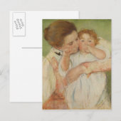 Mutter und Kind, 1897 Postkarte (Vorne/Hinten)