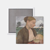 Mutter und Kind, 1903 Magnet (Vorderseite/Rückseite)