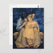 Mutter und Kind-1908 Postkarte (Vorne/Hinten)