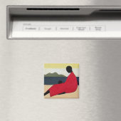 Mutter und Kind 1991 Magnet (In Situ (Geschirrspüler))