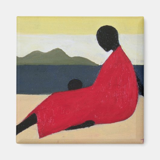 Mutter und Kind 1991 Magnet (Vorne)