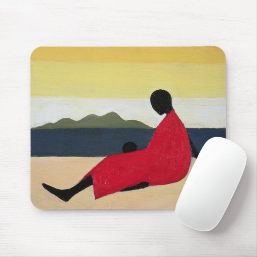 Mutter und Kind 1991 Mousepad (Mit Mouse)
