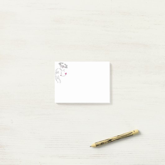 Mutter und Kind 4 x 3" Post It Notes Post-it Klebezettel (Auf Schreibtisch)