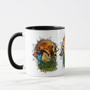 Mutter und Kind Afrikas Tasse
