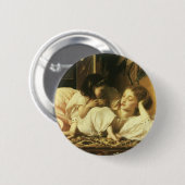 Mutter und Kind (alias Cherries) von Lord Leighton Button (Vorne & Hinten)