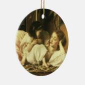 Mutter und Kind (alias Cherries) von Lord Leighton Keramikornament (Rechts)