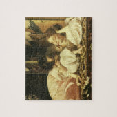 Mutter und Kind (alias Cherries) von Lord Leighton Puzzle (Vertikal)