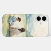 Mutter und Kind am Fluss iPhone / iPad Gehäuse Case-Mate iPhone Hülle (Rückseite (Horizontal))