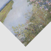 Mutter und Kind am Fluss mit wilden Rose Seidenpapier (Ausschnitt)