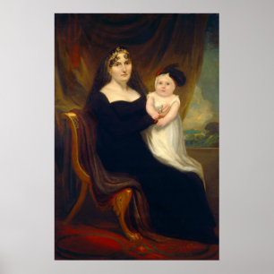 Mutter und Kind - American Fine Art Poster