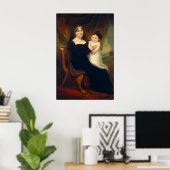 Mutter und Kind - American Fine Art Poster (Heimbüro)