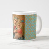 Mutter und Kind Antike orthodoxe Tasse (Vorderseite Rechts)