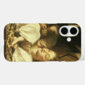 Mutter und Kind (auch Kirschen) von Lord Leighton Case-Mate iPhone Hülle (Rückseite (Horizontal))