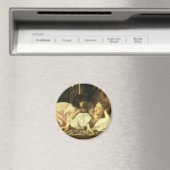 Mutter und Kind (auch Kirschen) von Lord Leighton Magnet (In Situ (Geschirrspüler))