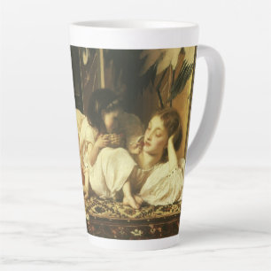 Mutter und Kind (auch Kirschen) von Lord Leighton Milchtasse