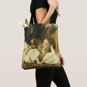 Mutter und Kind (auch Kirschen) von Lord Leighton Tasche