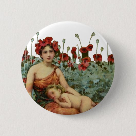Mutter und Kind Button (Vorderseite)