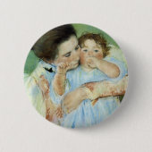Mutter und Kind Button (Vorderseite)