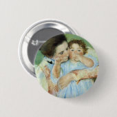 Mutter und Kind Button (Vorne & Hinten)