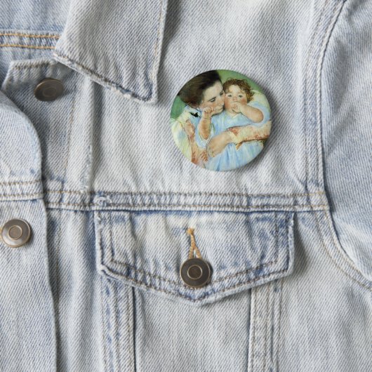 Mutter und Kind Button (Beispiel)