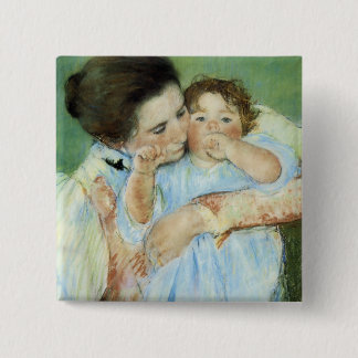Mutter und Kind Button